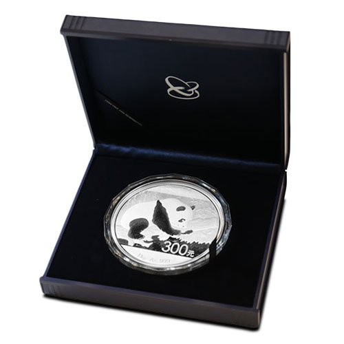 1 Kilo Proof Chinese Silver Panda Coin (Random Year, Box + CoA) - Image 2
