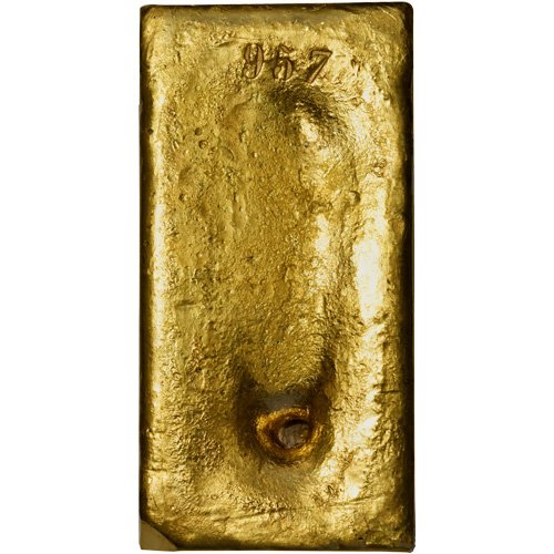 136.3 oz SS Central America Kellogg and Humbert Assayers Gold Bar - Image 2