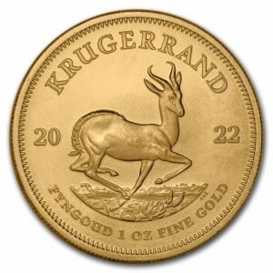 2022 1 oz South African Gold Krugerrand Coin (BU)
