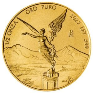 2022 1/2 oz Mexican Gold Libertad Coin (BU)