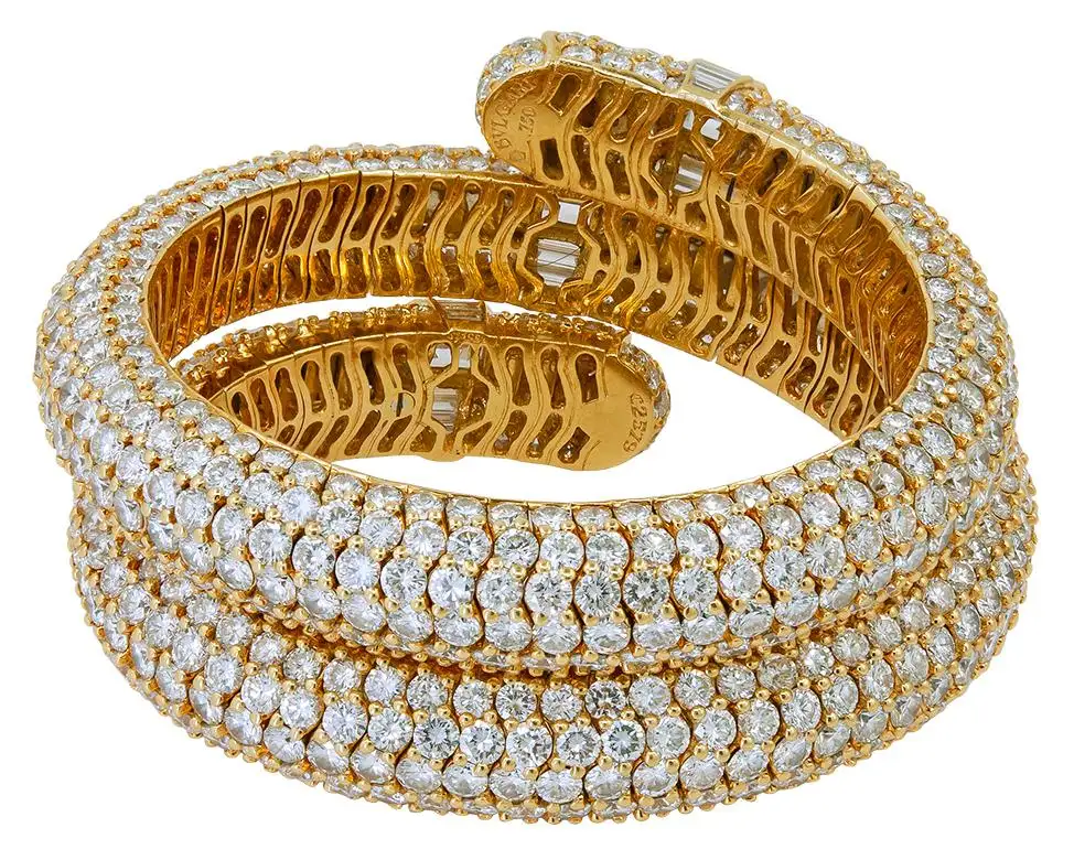Bulgari Diamond Flexible Bracelet - Image 3