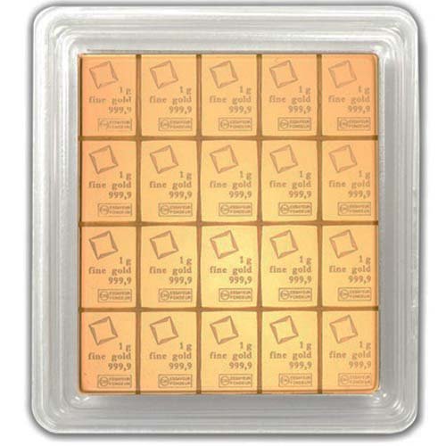 Buy 20 Gram Valcambi Gold CombiBar (20x1g w/ Assay) - Image 2