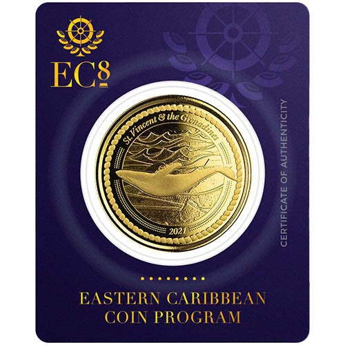 Buy 2021 1 oz EC8 Gold St Vincent & The Grenadines Coin (BU) - Image 3