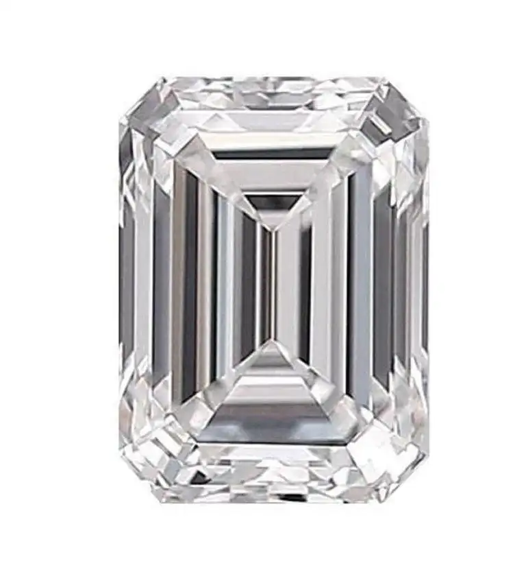 GIA Certified 3 Carat Emerald Cut Diamond Ring - Image 5
