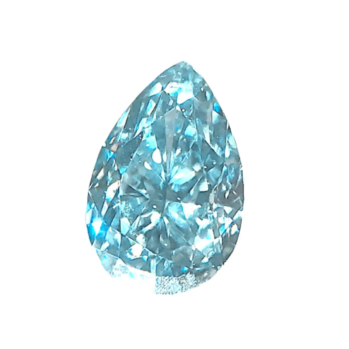 GIA Certified 3.30 Carat Fancy Blue Diamond - Image 5