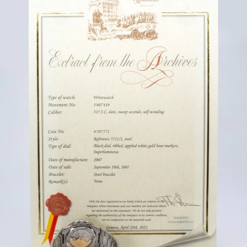 Patek Philippe Nautilus 5711/1A-001 - Image 2