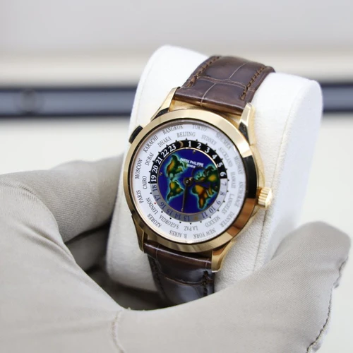 Patek Philippe World Time 5231J-001 Yellow Gold World Time in Enamel - Image 3