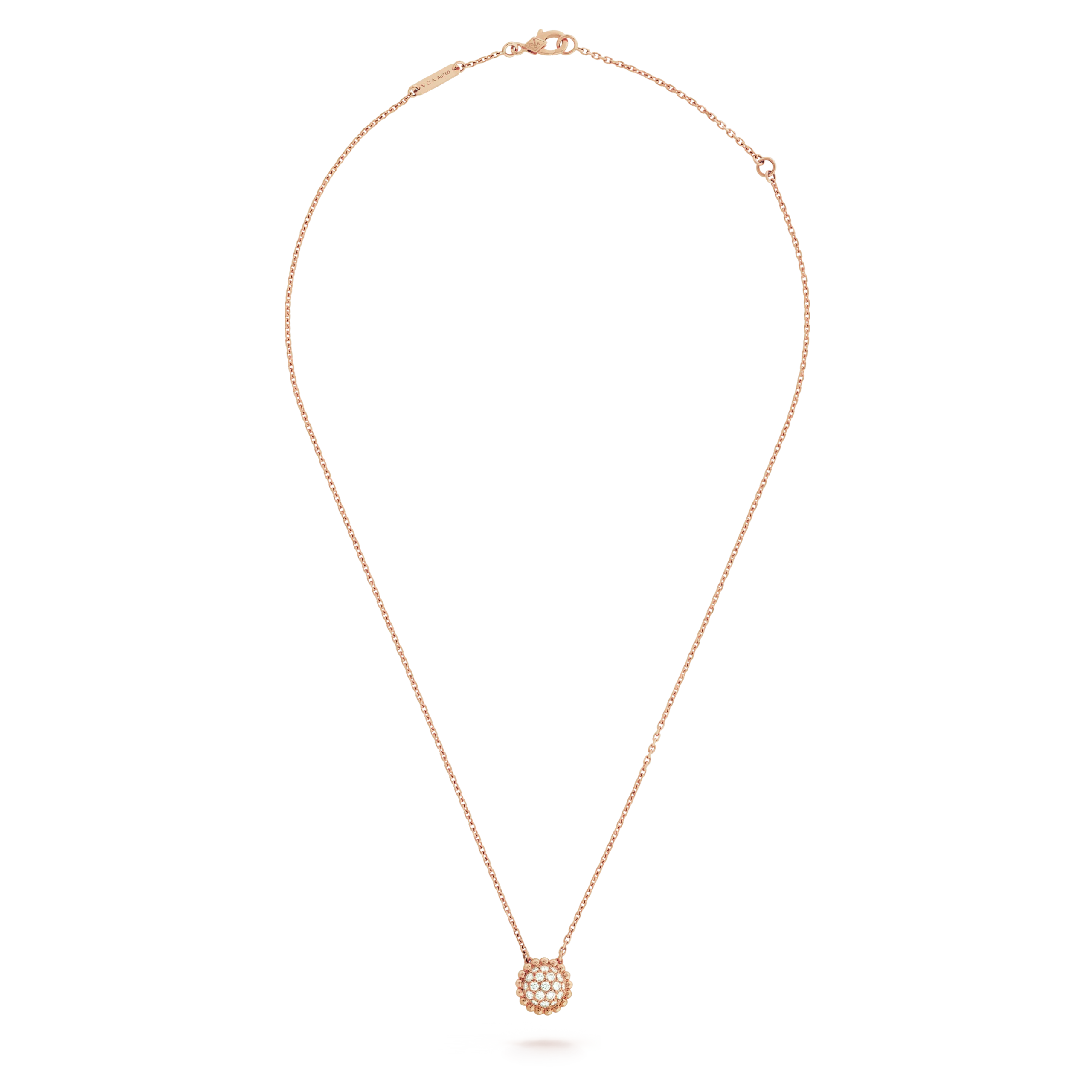 Perlée diamonds pendant For Sale - Image 2