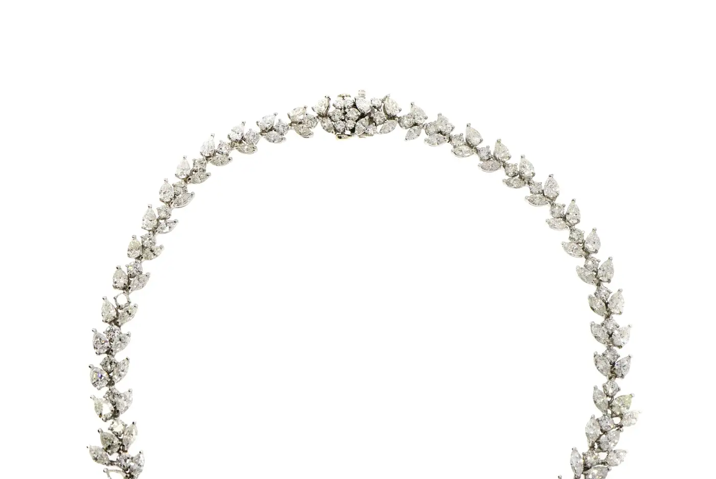 Platinum Estate 54.84 Carat Diamond Necklace - Image 3