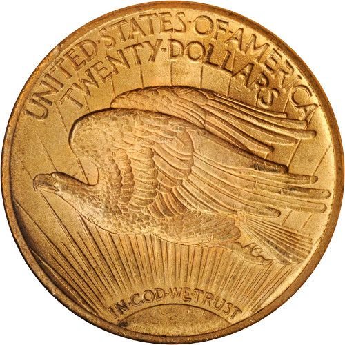 Pre-33 $20 Saint Gaudens Gold Double Eagle Coin (AU) - Image 2