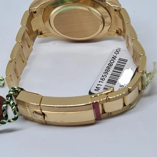 Rolex Daytona Rainbow 116598 SUPER RARE 100 NOS Full Set full stickers - Image 3