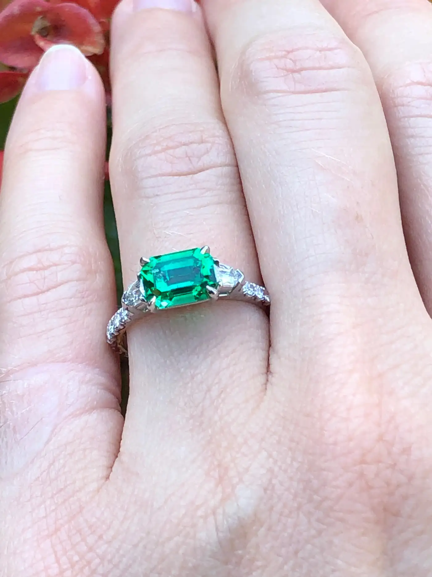 Untreated Emerald Ring 1.47 Carat No Oil AGL Certified Panjshir Afghanistan - Image 11