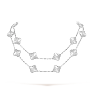 Vintage Alhambra long necklace 20 motifs